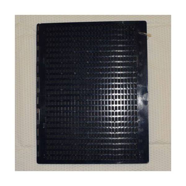 A25-line full page navy blue plastic slate with 28 cells per line.